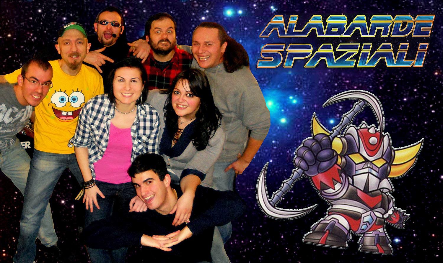 Alabarde Spaziali cartoon band