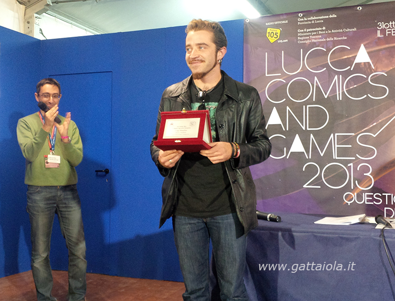 Premiazione XIX Rill 2013 Luigi Musolino