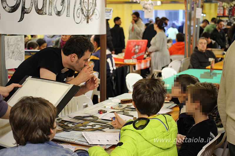 Bambini che giocano a Ludicomix 2015 - ph Eugenio Franchi