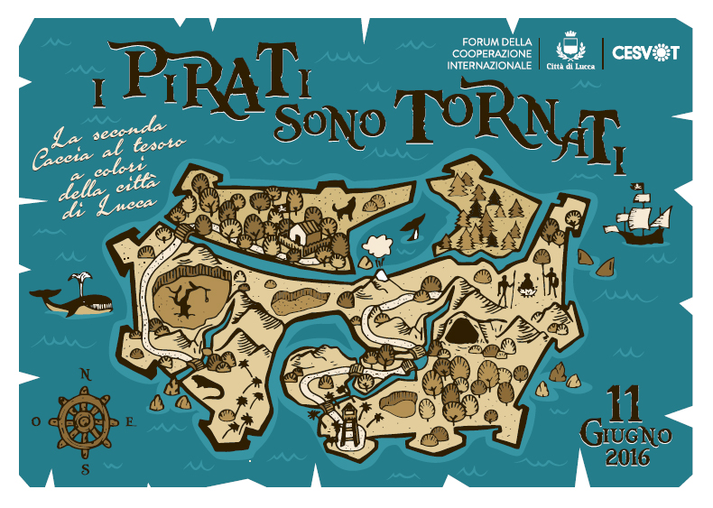 caccia al tesoro pirati 2016