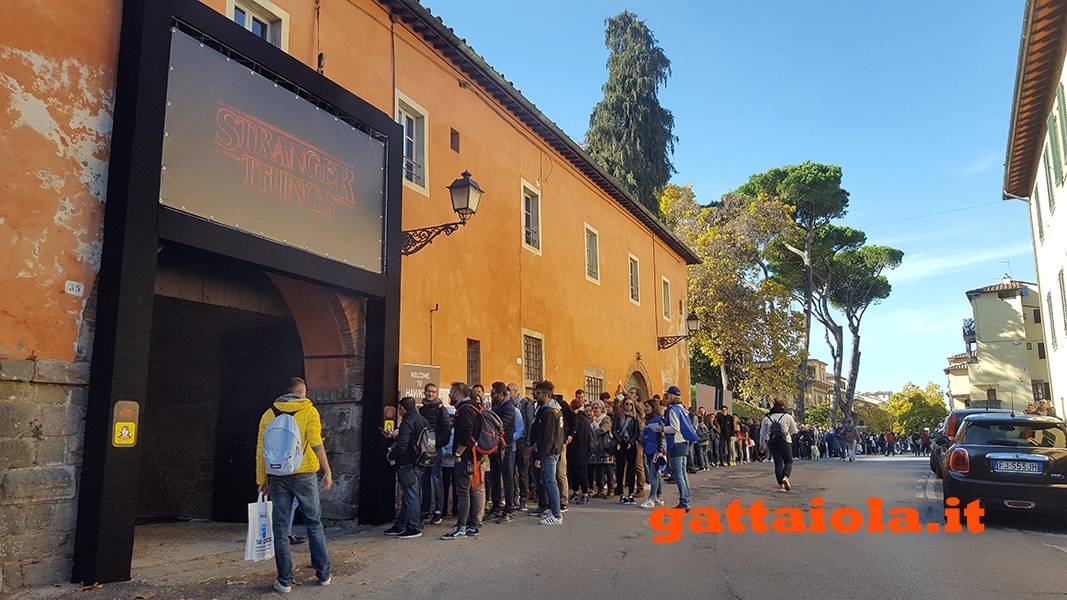 Coda per Stranger Things a Lucca Comics & Games