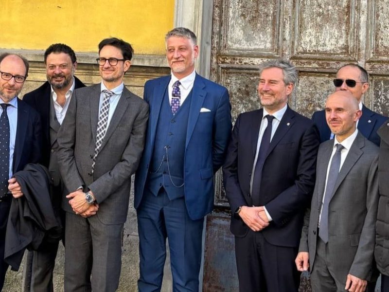 sopralluogo del ministro Giuli all'Expo del Fumetto