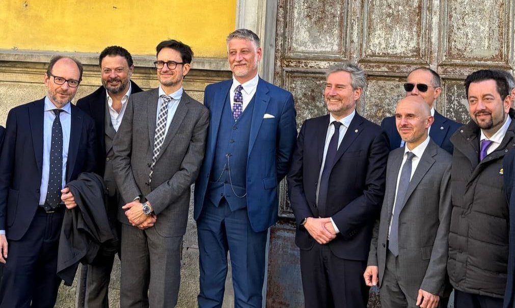 sopralluogo del ministro Giuli all'Expo del Fumetto