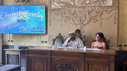 La conferenza stampa di presentazione di ChiavarInCosplay