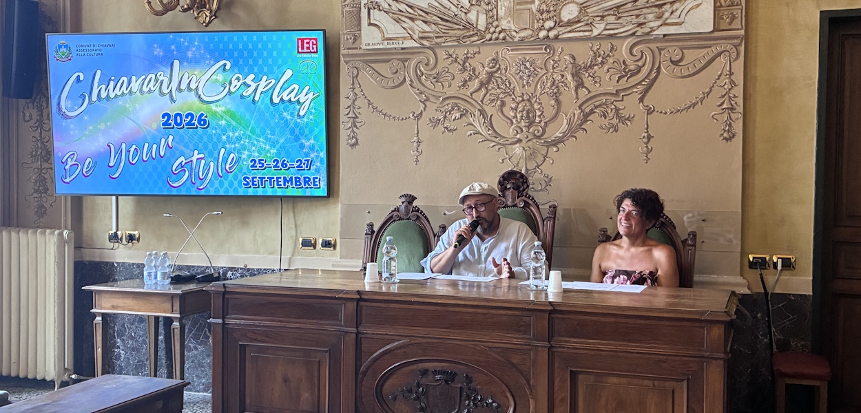 La conferenza stampa di presentazione di ChiavarInCosplay