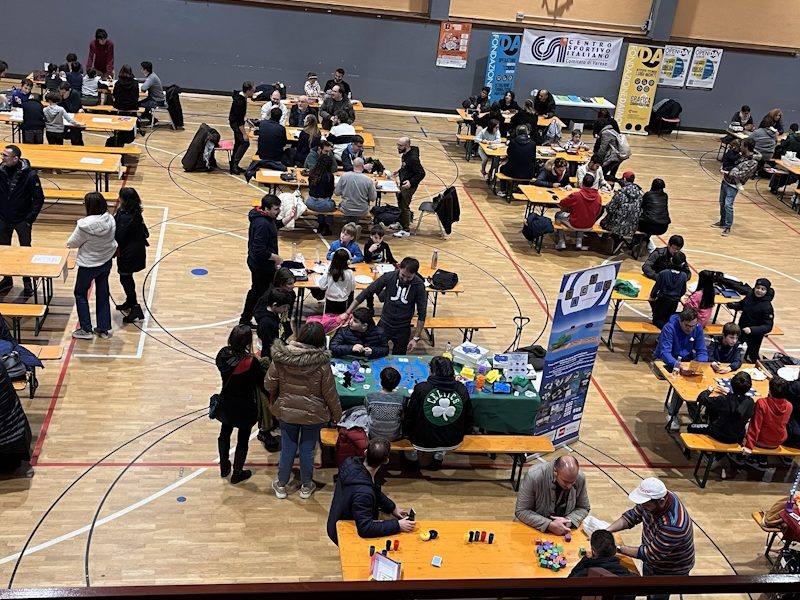 un'immagine di un'edizione passata di Saronno in gioco