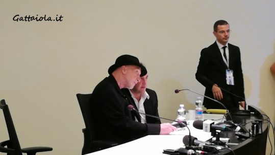 Frank Miller in una delle sue precedenti partecipazioni a Lucca Comics & Games