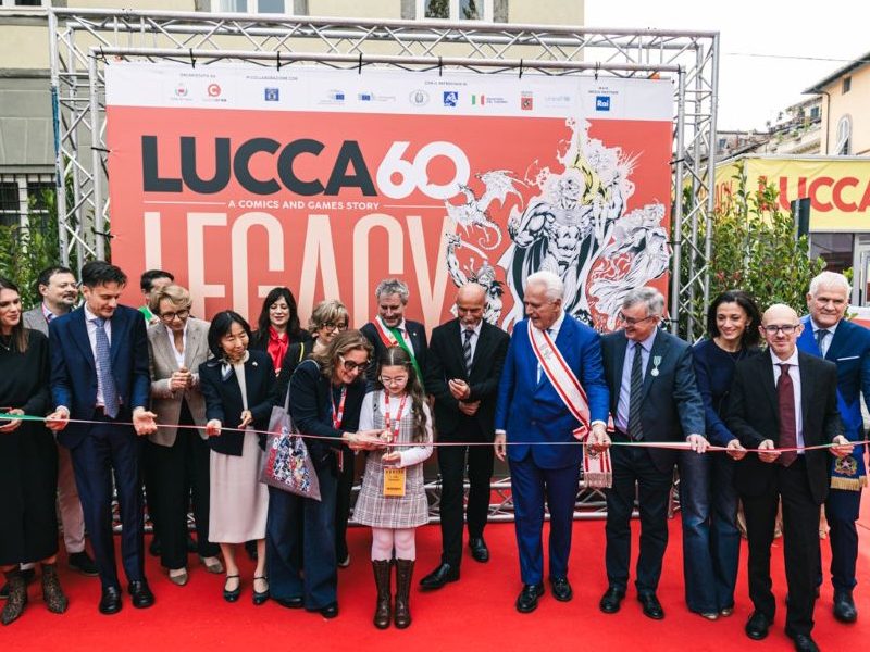 il taglio del nastro